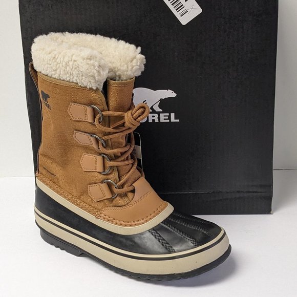 Sorel Winter Carnival Waterproof Snow Boots, Brown, Women's 8 M - Picture 1 of 6